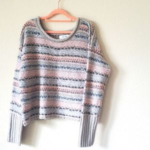 John and Jenn Stripped Sweater